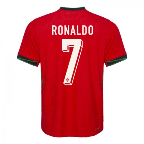 Fotbollskläder Portugal Ronaldo 7 Hemmatröja EM 2024 - Kortärmad Fotbollskläder Portugal Ronaldo 7 Hemmatröja EM 2024 - Kortärmad